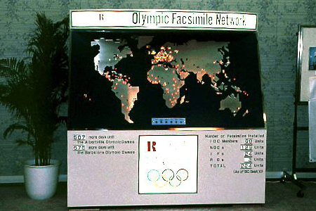 Ricoh's Olympic Fax Network
