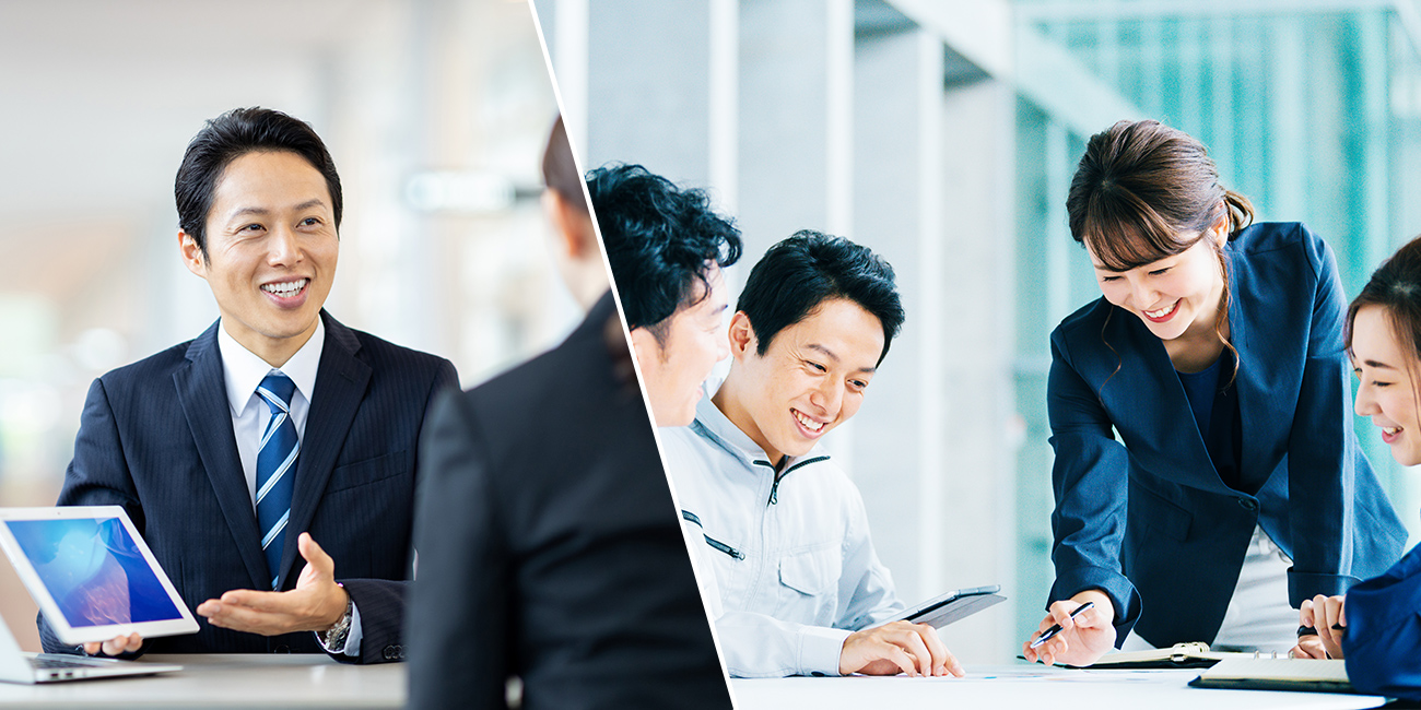 Image:Providing business-specific solutions packages,
              helping SMBs digitalize processes and transform their workplaces
