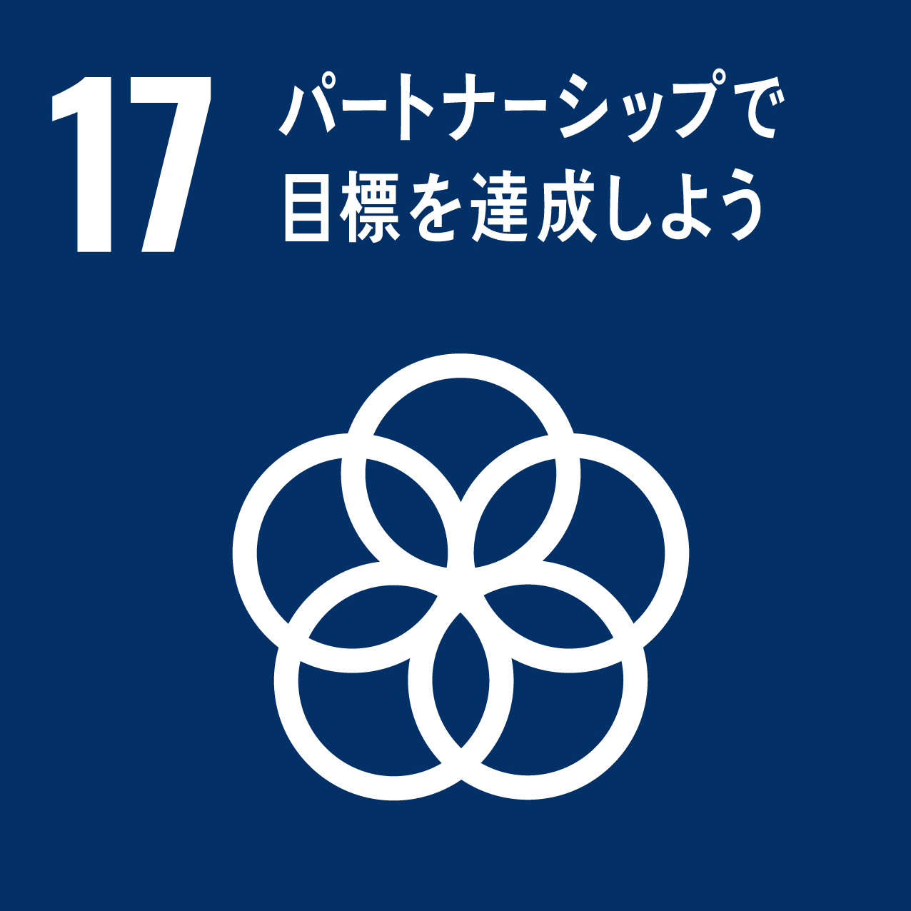 画像：17 パートナーシップで目標を達成しよう